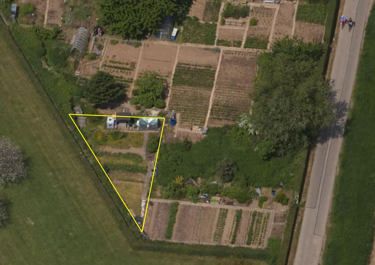 Impressie locatie volkstuin